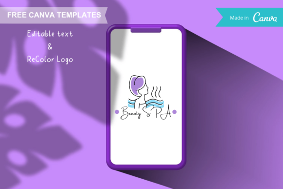 Download Canva Logo Templates - Hot Shower Logo - Hot Collection