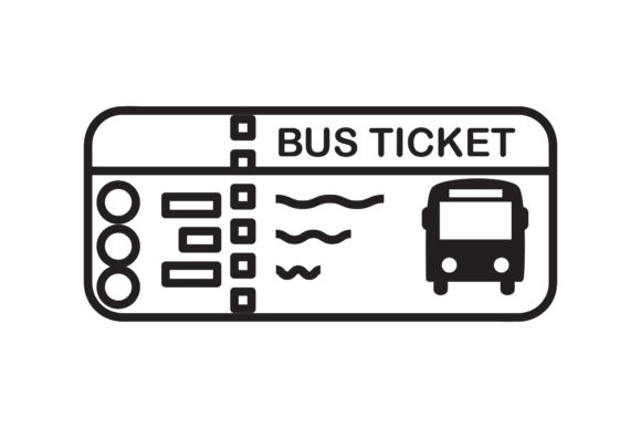 Download Travel Icon Hotel Ticket Black Line Art - Hot Collection