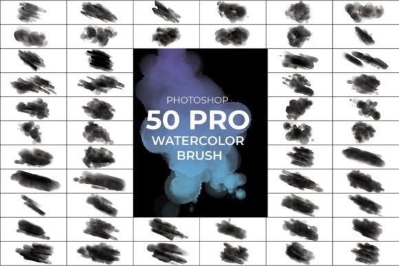 Download Pro Watercolor Photoshop Brush - Hot Collection