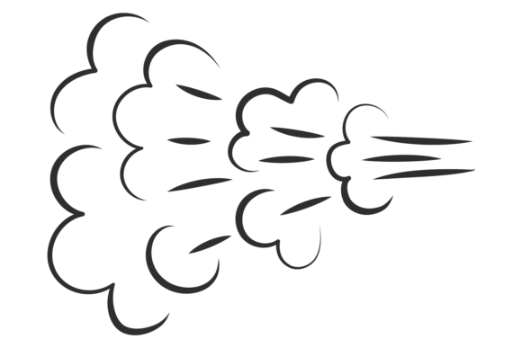 Download Air Motion Comic Effect. Speed Gas Icon - Speed Collection