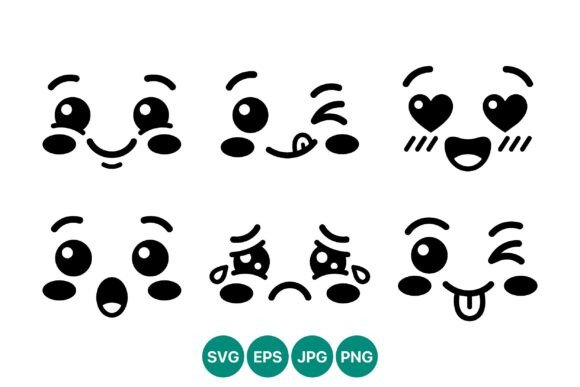 Download Vector Emoji Faces - Face Collection